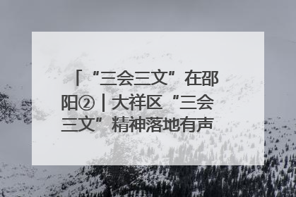 “三会三文”在邵阳②｜大祥区“三会三文”精神落地有声 以实干实绩助力区域高质量发展