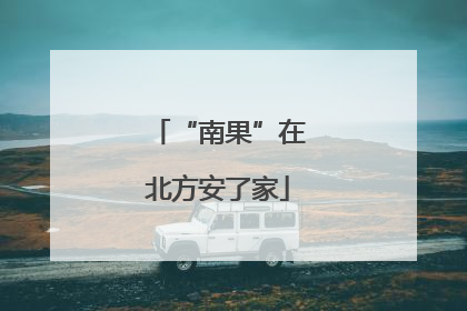 “南果”在北方安了家