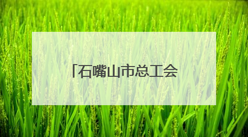 石嘴山市总工会策划系列宣传活动 让劳模精神和劳模技艺薪火相传