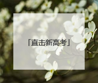 直击新高考