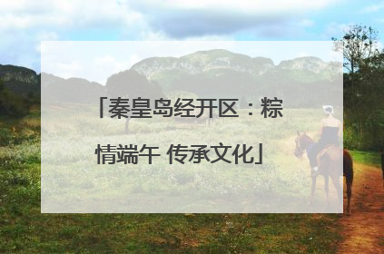 秦皇岛经开区：粽情端午 传承文化