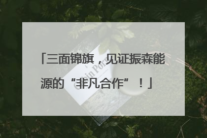 三面锦旗，见证振森能源的“非凡合作”！