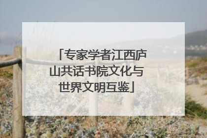 专家学者江西庐山共话书院文化与世界文明互鉴