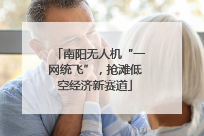 南阳无人机“一网统飞”，抢滩低空经济新赛道