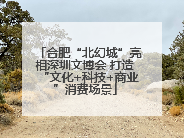合肥“北幻城”亮相深圳文博会 打造“文化+科技+商业”消费场景