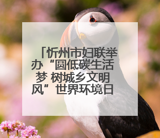 忻州市妇联举办“圆低碳生活梦 树城乡文明风”世界环境日骑行主题宣传活动