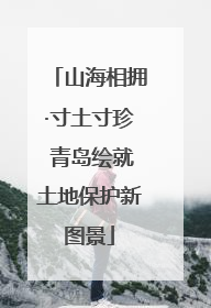 山海相拥·寸土寸珍 青岛绘就土地保护新图景