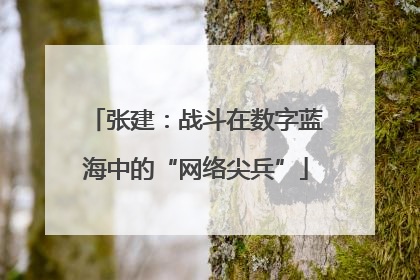 张建：战斗在数字蓝海中的“网络尖兵”