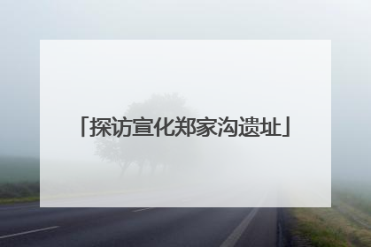 探访宣化郑家沟遗址