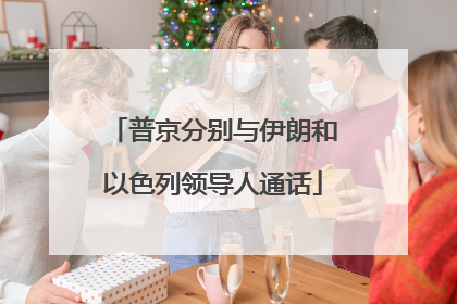 普京分别与伊朗和以色列领导人通话