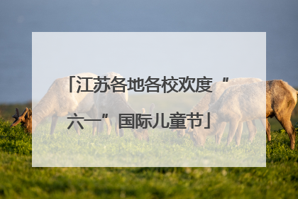 江苏各地各校欢度“六一”国际儿童节