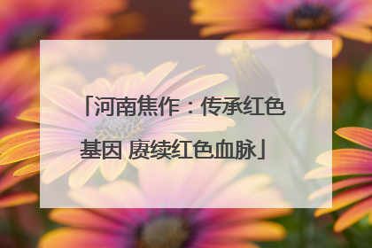 河南焦作：传承红色基因 赓续红色血脉