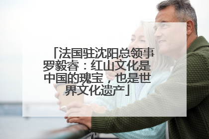 法国驻沈阳总领事罗毅睿：红山文化是中国的瑰宝，也是世界文化遗产