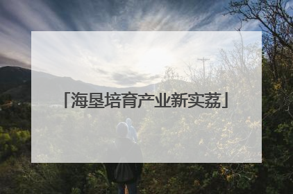 海垦培育产业新实荔