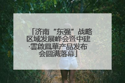 济南“东强”战略区域发展峰会暨中建·雲啟鳳華产品发布会圆满落幕