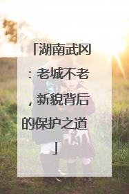 湖南武冈：老城不老，新貌背后的保护之道