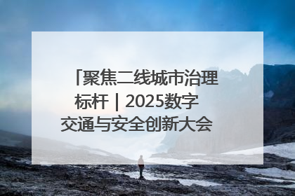 聚焦二线城市治理标杆｜2025数字交通与安全创新大会在保定隆重开幕