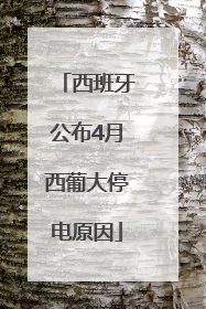 西班牙公布4月西葡大停电原因