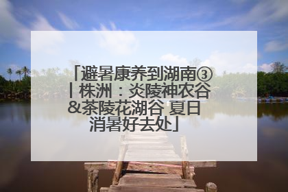 避暑康养到湖南③丨株洲：炎陵神农谷&茶陵花湖谷 夏日消暑好去处