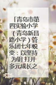 青岛市第四实验小学（青岛新昌路小学）管乐团七年蜕变：以坚持为钥 打开多元成长之门
