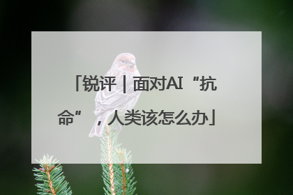 锐评｜面对AI“抗命”，人类该怎么办