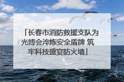 长春市消防救援支队为光博会淬炼安全盾牌 筑牢科技盛宴防火墙