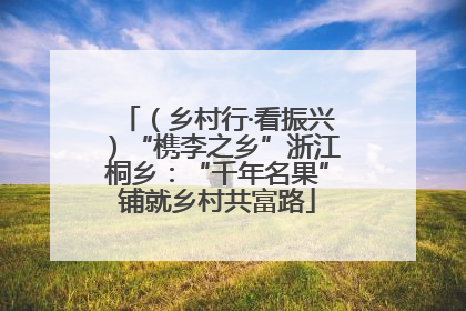 （乡村行·看振兴）“槜李之乡”浙江桐乡：“千年名果”铺就乡村共富路