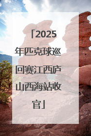 2025年匹克球巡回赛江西庐山西海站收官