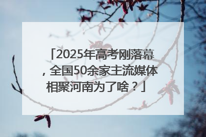 2025年高考刚落幕，全国50余家主流媒体相聚河南为了啥？