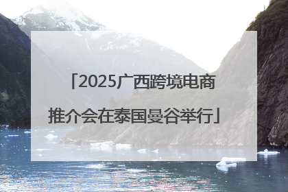 2025广西跨境电商推介会在泰国曼谷举行