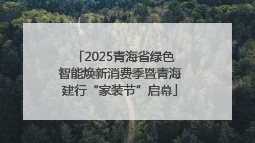 2025青海省绿色智能焕新消费季暨青海建行“家装节”启幕